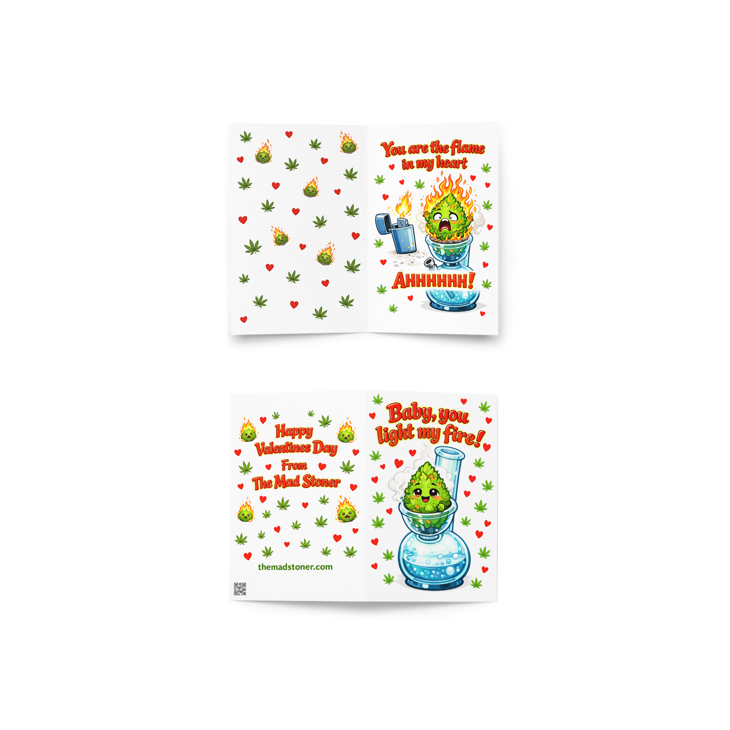 You Light My Fire Valentine’s Card