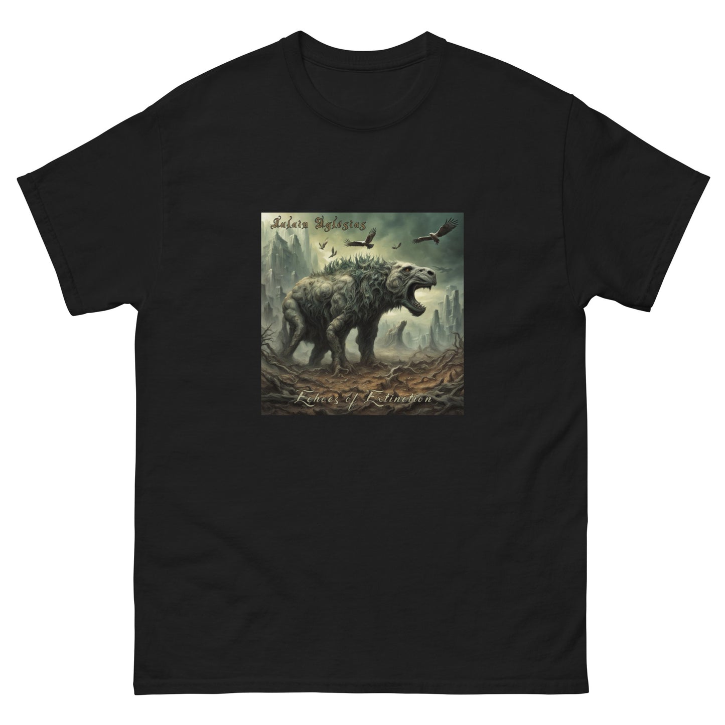 Julian Yglesias Echoes of Extinction album tee