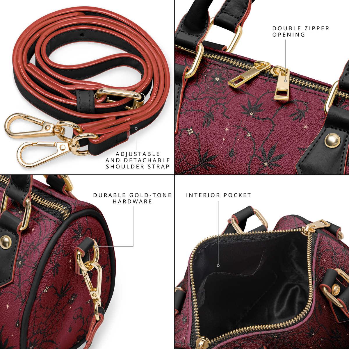 Wicked Webs Crossbody Handbag