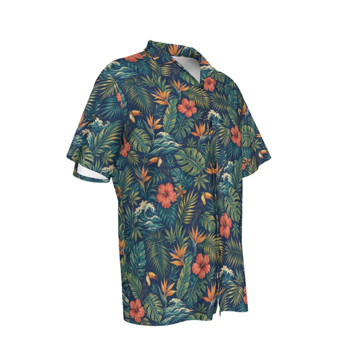 Midnight High Tide Hawaiian Shirt