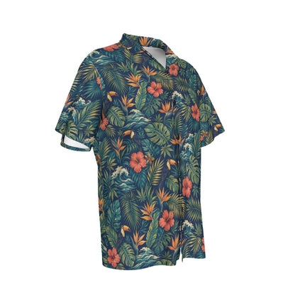 Midnight High Tide Hawaiian Shirt