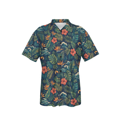 Midnight High Tide Hawaiian Shirt