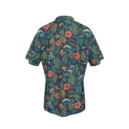 Midnight High Tide Hawaiian Shirt