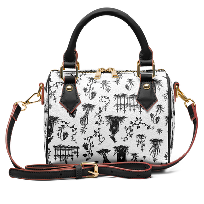 Graveyard Garden Crossbody Handbag