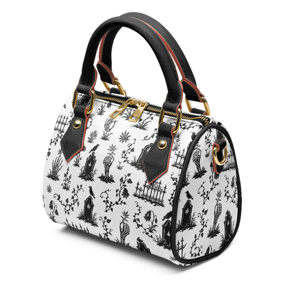 Graveyard Garden Crossbody Handbag