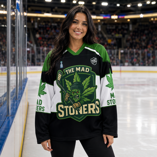 The Mad Stoner Home Hockey Jersey