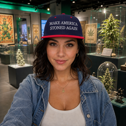 Make America Stoned Again Snapback Hat