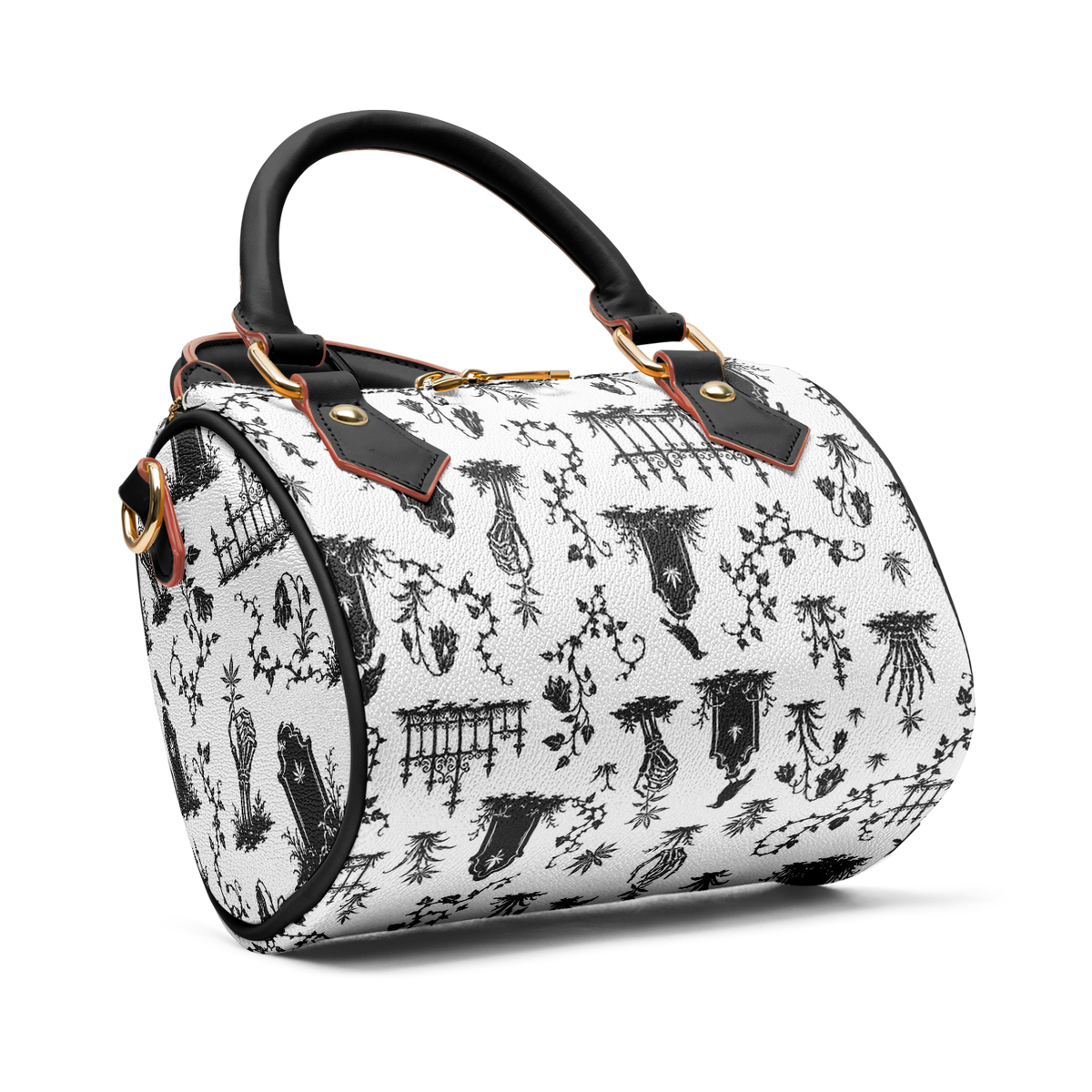 Graveyard Garden Crossbody Handbag