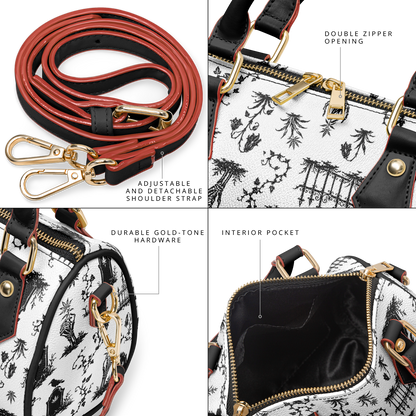 Graveyard Garden Crossbody Handbag
