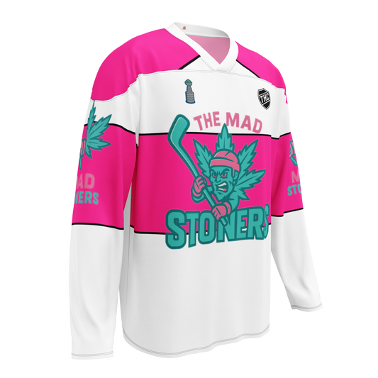 The Mad Stoner Away Hockey Retro Jersey