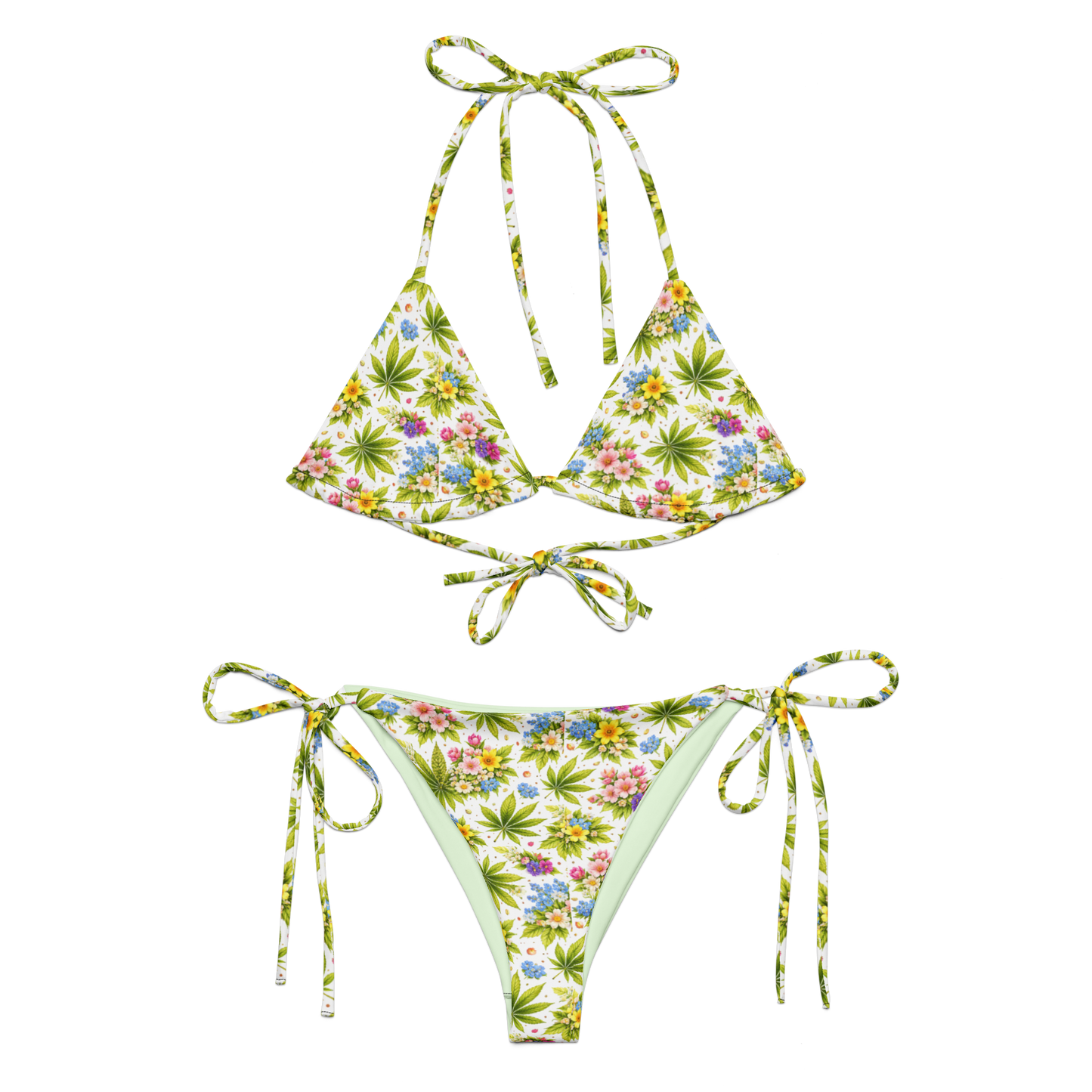 Floral Leaf Bikini