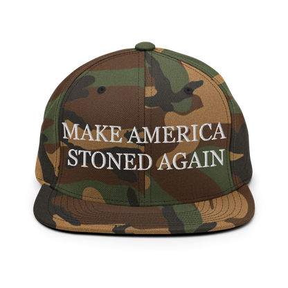 Make America Stoned Again Snapback Hat