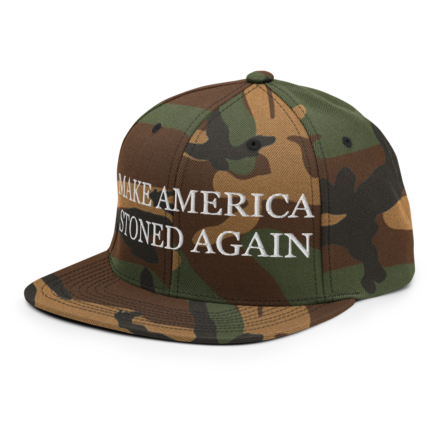 Make America Stoned Again Snapback Hat