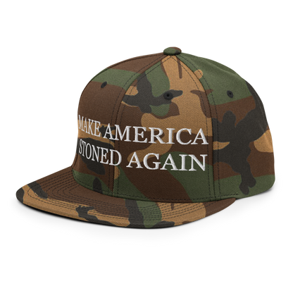 Make America Stoned Again Snapback Hat