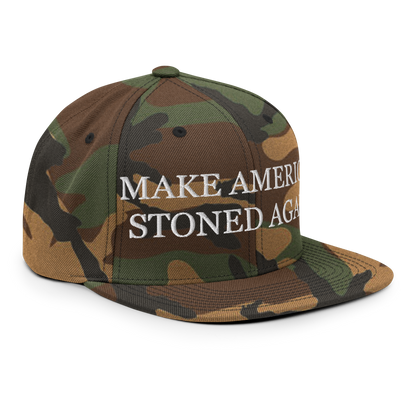 Make America Stoned Again Snapback Hat