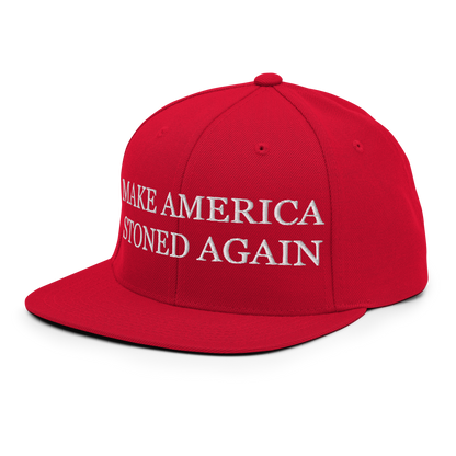 Make America Stoned Again Snapback Hat