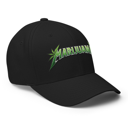 MarijuanA Flex Fit Hat