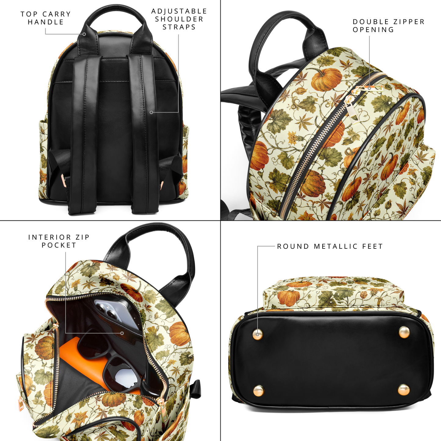 Pumpkin Patch Mini Backpack