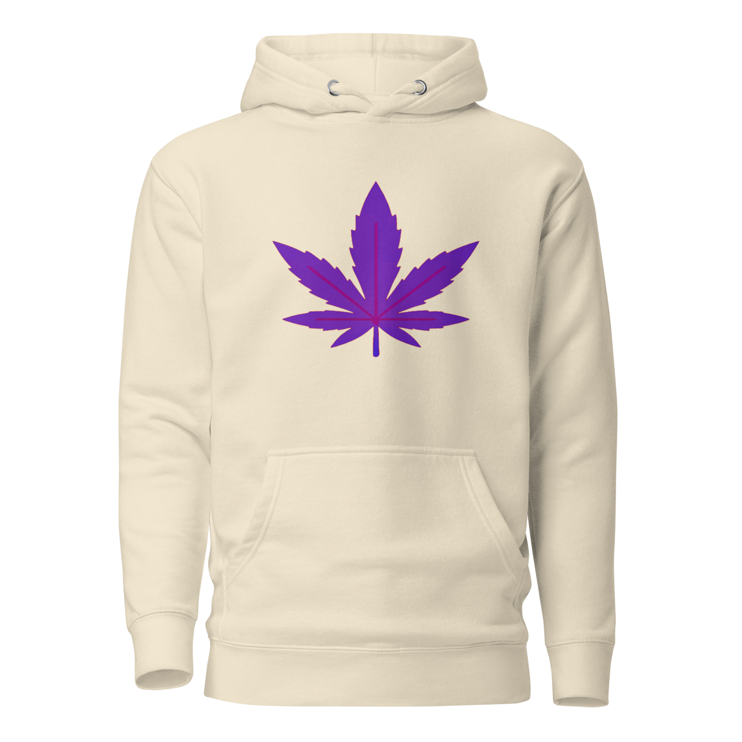 Purple Leaf Hoodie