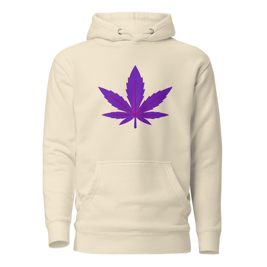 Purple Leaf Hoodie