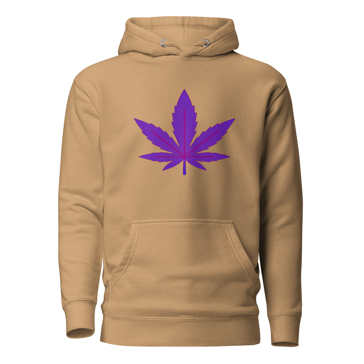 Purple Leaf Hoodie